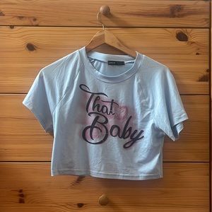 Cute crop top from shein